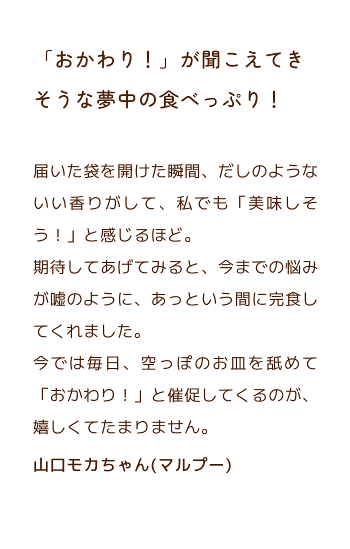 お客様の声1